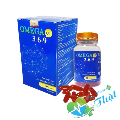 Omega 369 QT Hộp 60 Viên - Bổ Sung Omega 369