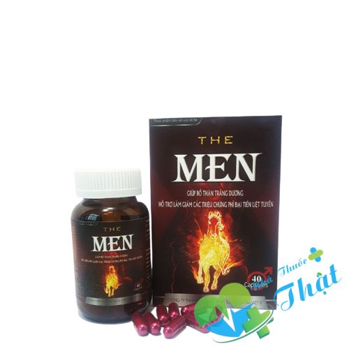 The men QT Hộp 40 Viên - Bổ Thận Tráng Dương, Giảm Phì Đại Tiền Liệt Tuyến