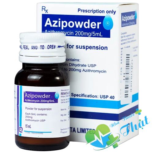 Azipowder Chai 15ml - Trị Nhiễm Khuẩn Azipowder Chai 15ml - Trị Nhiễm Khuẩn