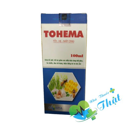 Tohema Hộp 100ml - Giảm Ho, Giảm Cúm
