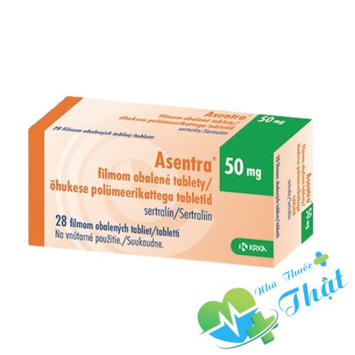 Asentra 50mg Hộp 28 Viên - Điều Trị Trầm Cảm
