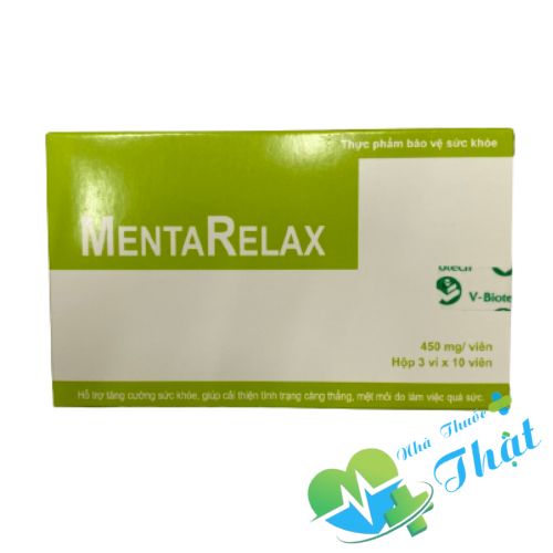 Mentarelax Hộp 30 Viên - Điều Trị Trầm Cảm