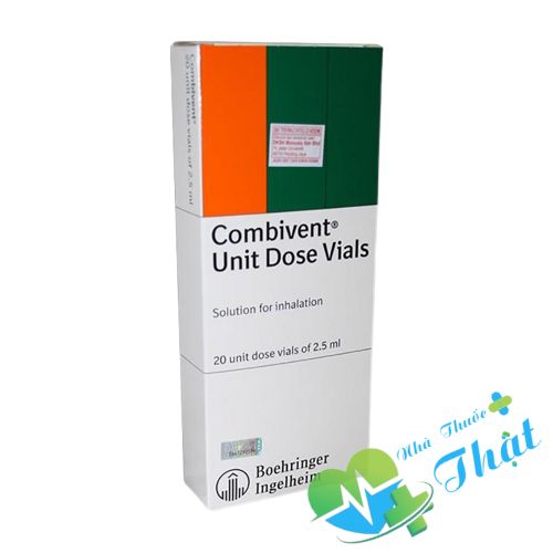 Combivent Hộp 10 Ống - Trị Co Thắt Phế Quản Có Hồi Phục Combivent Hộp 10 Ống - Trị Co Thắt Phế Quản Có Hồi Phục