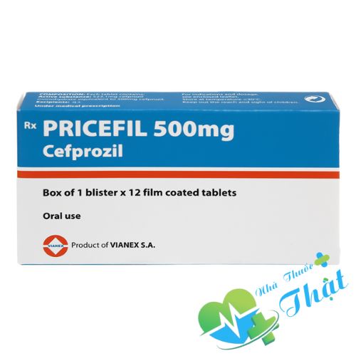 Pricefil 500mg Hộp 12 Viên - Điều Trị Nhiễm Khuẩn Pricefil 500mg Hộp 12 Viên - Điều Trị Nhiễm Khuẩn
