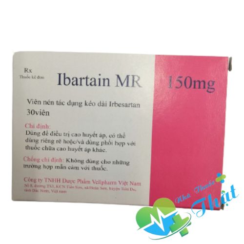 Ibartain MR 150mg - Điều Trị Tăng Huyết Áp