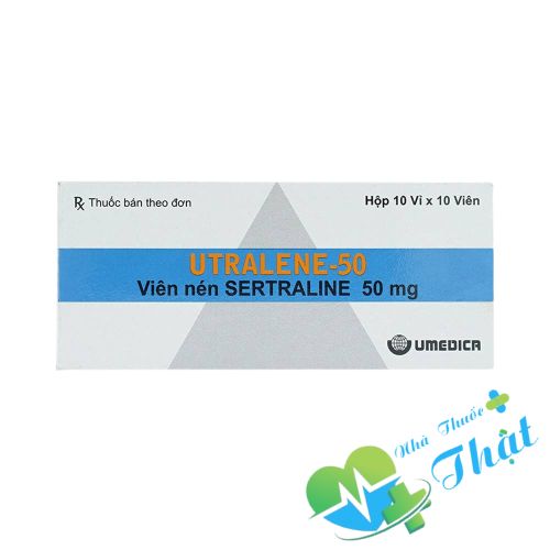 Utralene 50 Hộp 100 Viên - Điều Trị Trầm Cảm, Stress Utralene 50 Hộp 100 Viên - Điều Trị Trầm Cảm, Stress