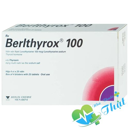 Berlthyrox Hộp 100 Viên - Trị Bệnh Lý Tuyến Giáp