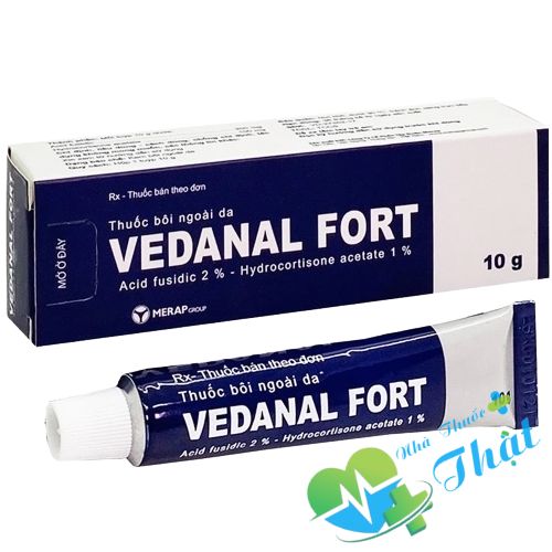 Vedanal fort Tuýp 10g - Điều Trị Các Bệnh Ngoài Da