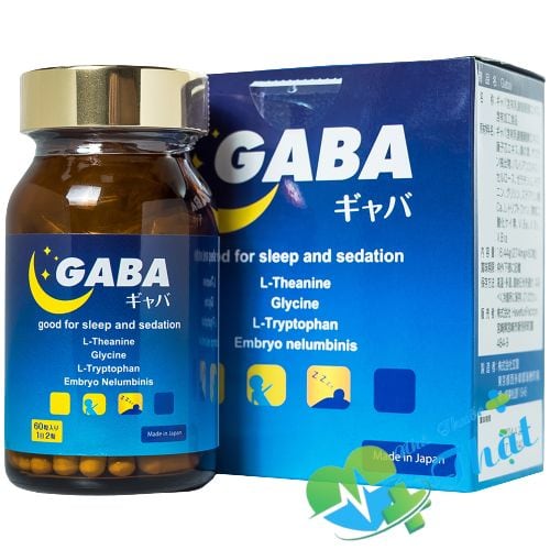 Gaba Hộp 60 Viên - Giảm Khó Ngủ, Mất Ngủ
