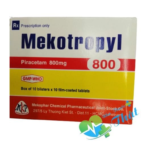 Mekotropyl Hộp 100 Viên - Điều Trị Tổn Thương Não Mekotropyl Hộp 100 Viên - Điều Trị Tổn Thương Não