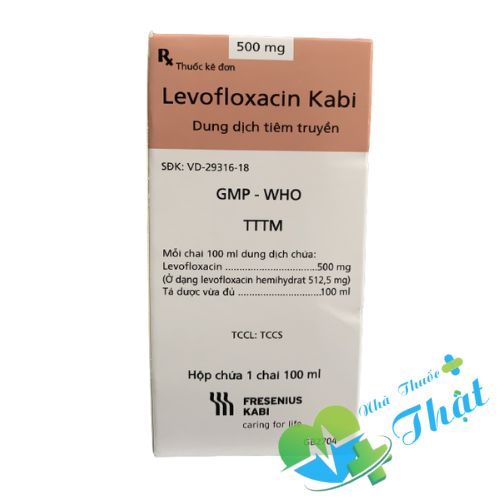 Levofloxacin Kabi Hộp 100ml - Điều Trị Nhiễm Khuẩn Hiệu Quả