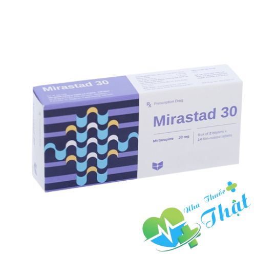 Mirastad 30 Hộp 28 Viên - Điều Trị Trầm Cảm