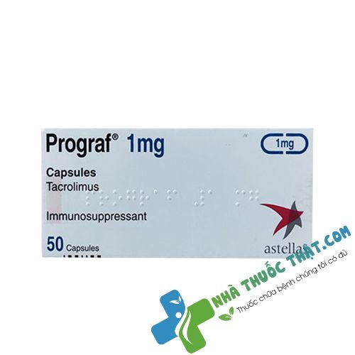 Prograf 1mg Hộp 50 Viên - Ức Chế Miễn Dịch