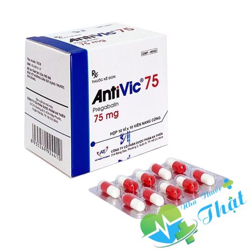 AntiVic 75 Hộp 100 Viên – Điều Trị Đau Thần Kinh