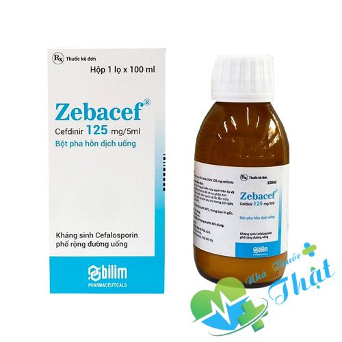 Zebacef Lọ 100ml - Điều Trị Nhiễm Khuẩn