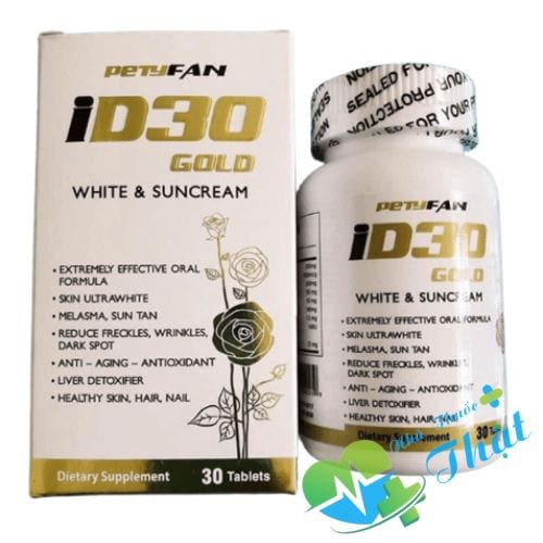 Id30 Gold Hộp 30 Viên - Chống Nắng, Làm Sáng Da
