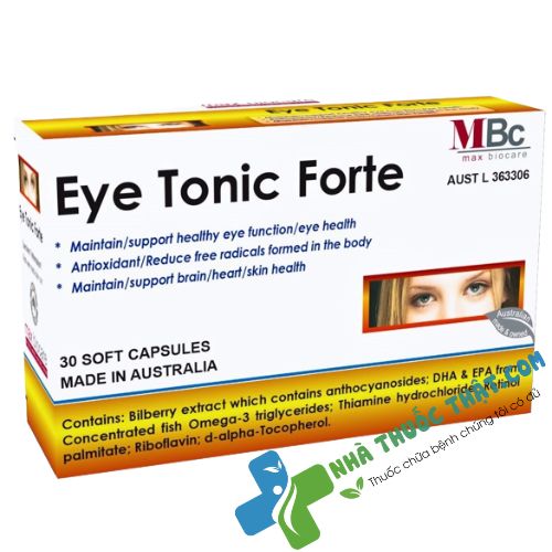Eye Tonic Forte Hộp 30 Viên - Viên Uống bổ Mắt