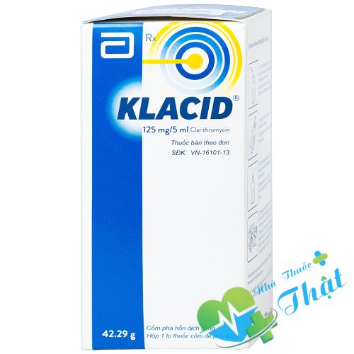 Klacid 125mg/5ml - Điều Trị Nhiễm Khuẩn