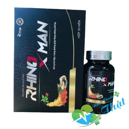 Rhino Xman Hộp 30 Viên - Tăng Cường Sinh Lực Rhino Xman Hộp 30 Viên - Tăng Cường Sinh Lực