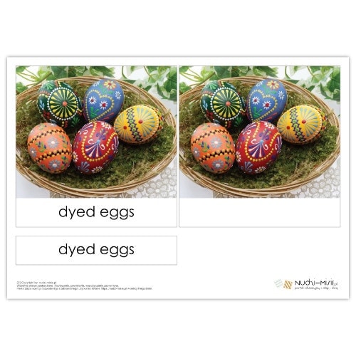 Easter - karty, domino, bingo, układanki - materiał klasa 1 - obrazek 2