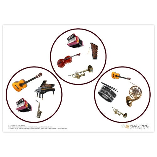 Instruments - karty, domino, bingo, układanki - materiał klasa 2 - obrazek 5