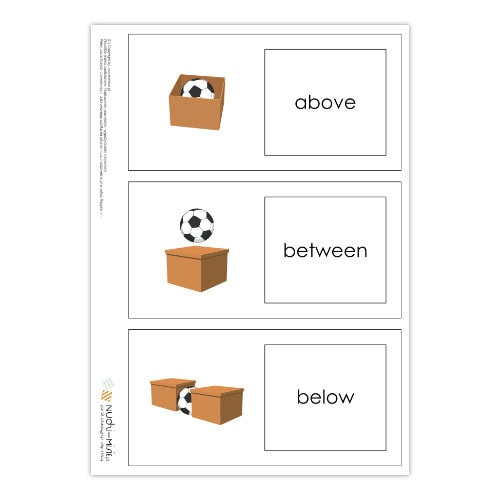 Prepositions - karty, domino, memo, układanki - materiał klasa 2 - obrazek 4