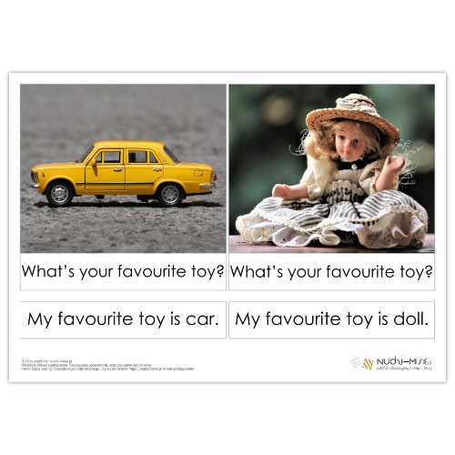 Toys - karty, domino, bingo, układanki - materiał klasa 1 - obrazek 5