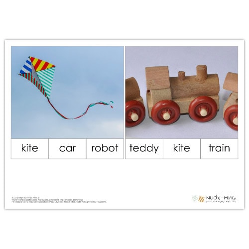 Toys - karty, domino, bingo, układanki - materiał klasa 1 - obrazek 8