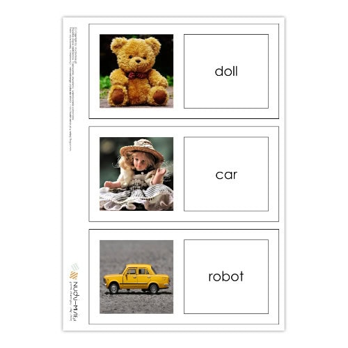 Toys - karty, domino, bingo, układanki - materiał klasa 1 - obrazek 7