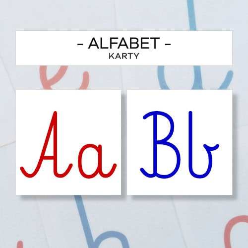 Alfabet - karty