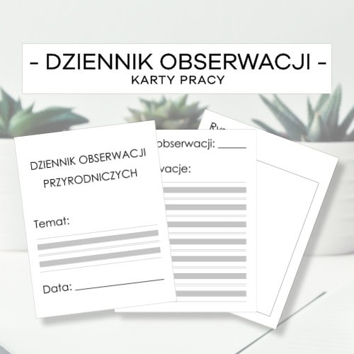 Dziennik obserwacji przyrodniczych