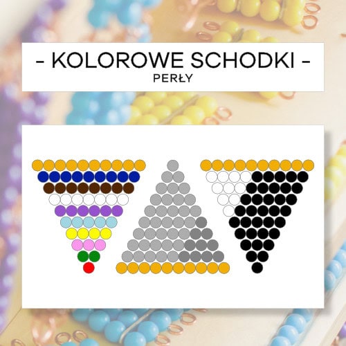 Kolorowe schodki