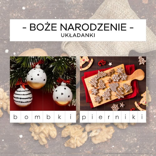 Boże Narodzenie - układanki