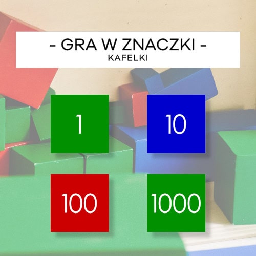 Gra w znaczki - kartoniki