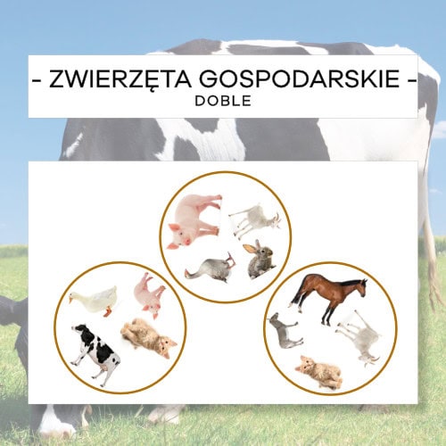 Zwierzęta gospodarskie - gra doble