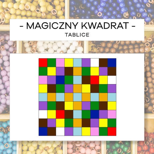 Tablica Magiczny Kwadrat