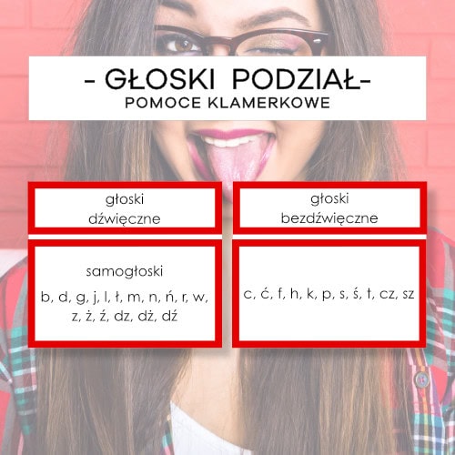 Głoski - podział - karty