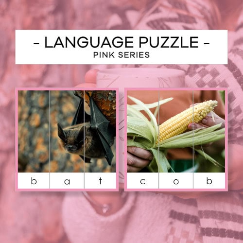 Puzzle - Pink Language Series