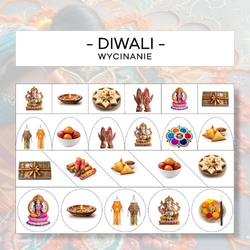 Diwali - wycinanie