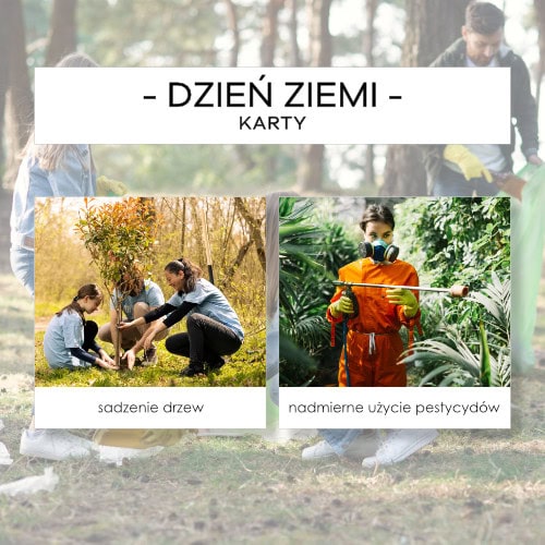 Dzień Ziemi - karty 28 szt.