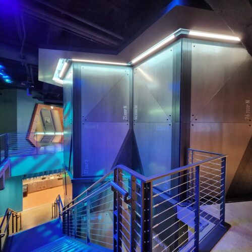 L1 Hex Booth Metal Panels Large