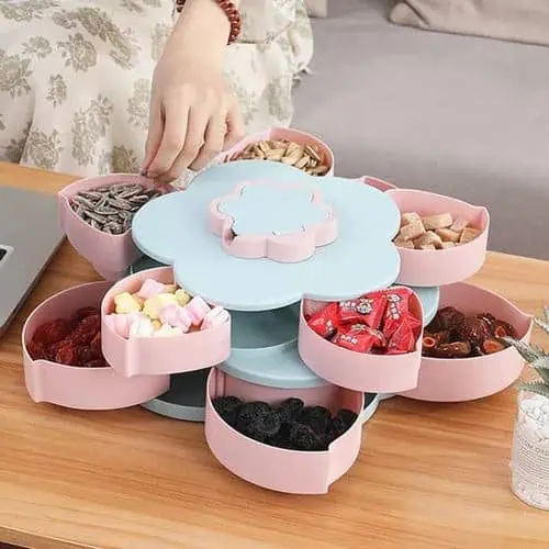 BOITE MULTI-USAGE EN FORME DE FLEUR – Image 3