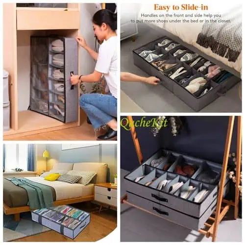 HOUSSE DE RANGEMENT ANTI-POUSSIÈRE POUR CHAUSSURES, VÊTEMENTS, LIVRES, ETC – Image 2