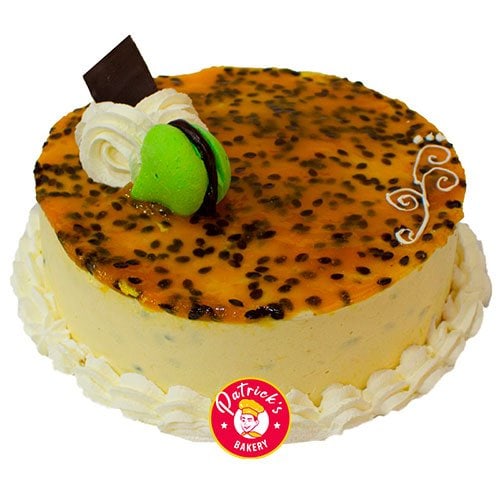 Torta Mousse Cheesecake de Maracuyá