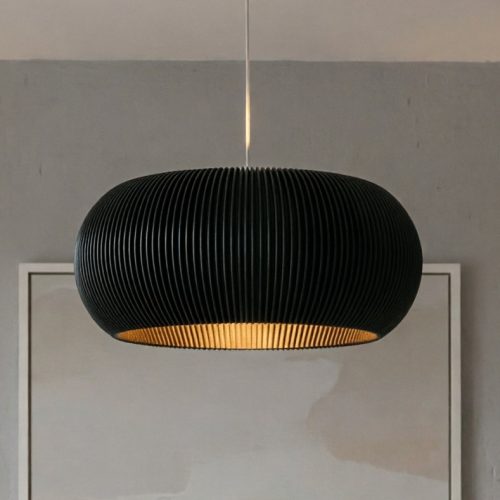 Lámpara Colgante Faraday 45 Negra