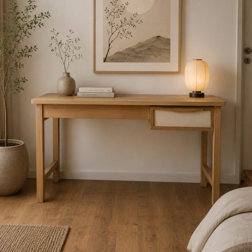 Escritorio Japandi J1 120cm de largo x 50cm x75cm de alto
