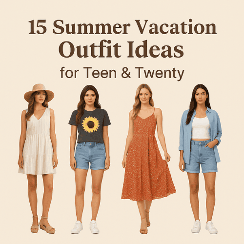 15 Summer Vacation Outfit Ideas For Teen & Twenty