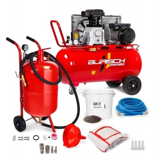 complete sandblasting equipment
