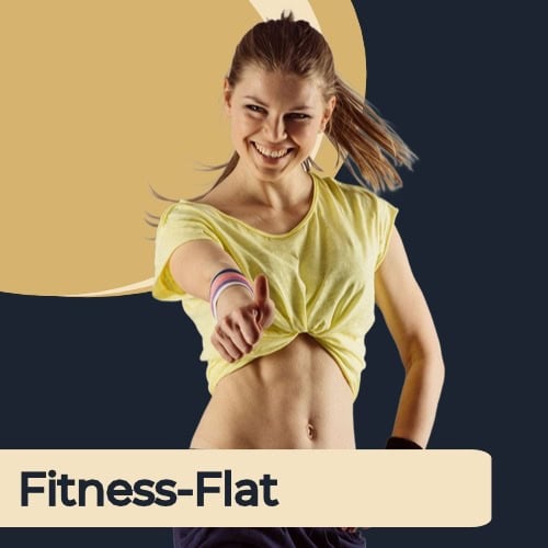 Fitness-Flat in der Tanzfabrik Bodensee in Markdorf bei Salem und Friedrichshafen