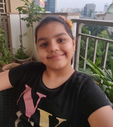 Aisha Mehta, 8 years